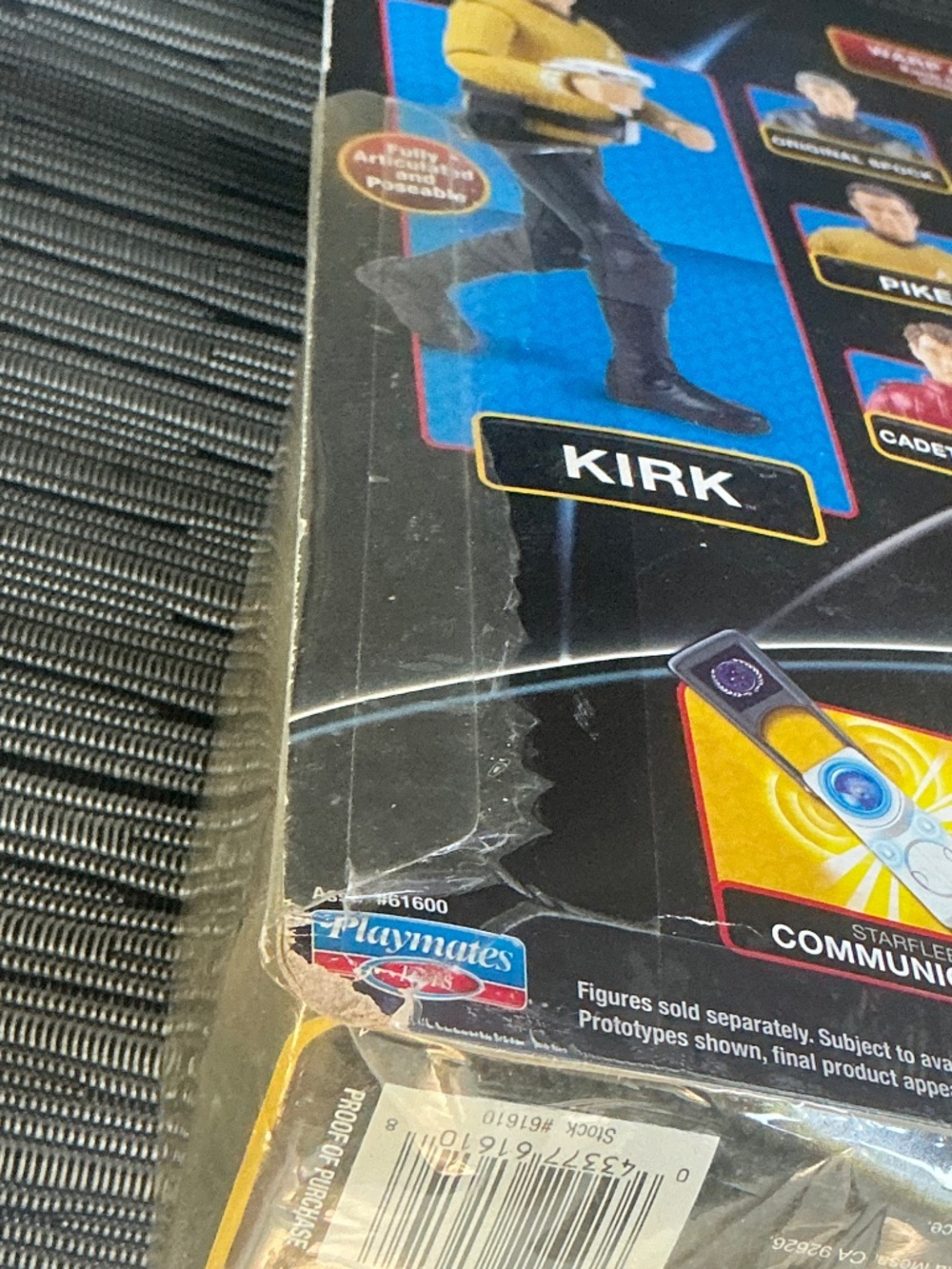 Star Trek 2009 Hikaru Sulu Warp Collection 6 Inch Action Figure Playmates New - Picture 11 of 13